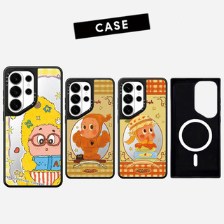 Khăn Từ Tính Thỏ Cáo Gương Cứng Phone Case For Dành Cho Samsung Galaxy S26 25 24 23 UItra S26 25 24 23 Plus Vỏ Bảo Vệ Chống Sốc