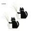 Linh hồn| Pet Whisker Lưu trữ Bình đựng mèo Whisker Hộp đựng 1 hoặc 2 chiếc Máy đánh trứng mèo Giá đỡ nam châm tủ lạnh Bình thu nhỏ Hộp đựng đồ đựng đồ đựng đồ đựng mèo dễ thương cho gia đình