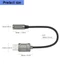 BTM USB Nhỏ Loại C Sang 3 5Mm Adapter Tai Nghe Phụ Kiện Kim Loại Texturue Thích Hợp Để Cung Cấp Đầu Ra Âm Thanh Phòng Thu