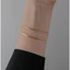 Vòng tay đính cườm xương cá hai lớp dành cho nữ - Thép titan mạ vàng 18K - Quà tặng hàng ngày đa năng chống phai màu tối giản