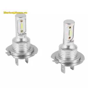 2X H7 Đèn Pha LED 6000K Siêu Trắng 110W 8000LM Bộ Đèn Pha Sương Mù Bóng Đèn Bộ Chùm Thấp Cao
