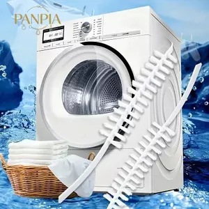 PNPIA- Bàn chải làm sạch máy giặt cửa trước, Bàn chải xử lý dài để làm sạch trống bên trong và cọ rửa, Bàn chải làm sạch gia đình