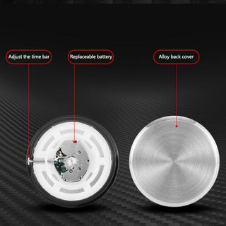1 Đồng Hồ Mini Ô Tô Đồng Hồ Thạch Anh Đêm Cho Xe Mercedes Benz B / C / E / SClass A Class C200L GLC GLK CLA W108 W124 W126 W140
