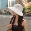 Mũ Chống Nắng Nữ Mũ Chống Nắng Mùa Hè Mũ Chống Nắng Nữ Băng Lụa Trống Top Mũ Vành Lớn Chống Tia Cực Tím Thường Ngày Phù Hợp Với