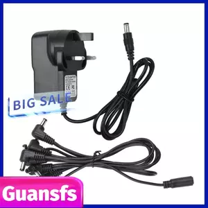 Guansfs Guansfs Đàn Guitar Tác Dụng Bàn Đạp Bộ Chuyển Nguồn Với 6 Cách Daisy Dây Xích Dây Cáp Góc Phải