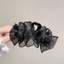 Bướm Nơ Lưới Bong Bóng Móng Vuốt Tóc Thời Trang Snapper Kẹp Tóc Cho Nữ Đuôi Ngựa Updo Phụ Kiện Tóc