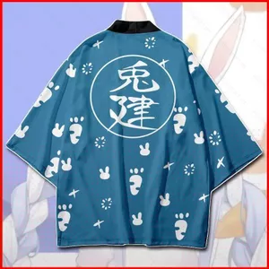 YB1 HOLOLIVE Usada Pekora Haori Cosplay Hoạt Hình Áo Rời Thời Trang Áo Khoác Ngoài Cardigan Plus Kích Thước BY1