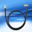 Guansfs SMA Nữ Đến Nam Cáp Nối Dài 50 Cm Đồng Trục Ăng Ten Vô Tuyến Đồng Nguyên Chất Cho GSM DAB & Xe 5R 82 9R Plus Bộ Đàm