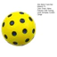 Pluscloth Bóng xốp tập Pickleball – Bóng luyện tập/thi đấu bền, nảy êm cho chơi trong nhà ngoài trời an toàn – Dành cho người mới chơi nâng cao