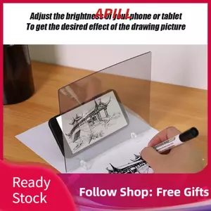 apill VBESTLIFE Vẽ Phản Xạ Ban LED stencil Truy Tìm Phác Thảo Gương Điện Thoại Dimming cho Trẻ Em Junior Họa Sĩ Nghệ Sĩ