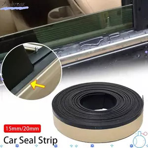 DAYBREAK 1 Dải thời tiết viền cửa sổ, Phụ kiện nội thất Dải kín kính chắn gió phía trước phía sau ô tô, Dải niêm phong ô tô 1M / 4M 15MM / 20MM bằng cao su cách nhiệt độ ồn Dải che mưa