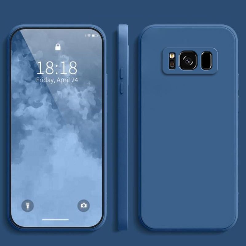 Tpu mềm cho Ốp lưng Samsung S8 màu trơn Samsung S8 + / S8 Plus Vỏ bảo vệ silicon chống rơi màu trơn đơn giản