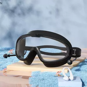NS 2025 Kính Bơi Khung Lớn Cho Người Lớn Trẻ Em Chống Sương Mù Chất Lượng Cao Kính Bơi Chống Thấm Nước HD Bơi Kính Mắt Thiết Bị Bơi NS