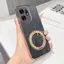 YJD Ốp Lưng Cho Honor 500 Smart X6D Gold Silk Skin Mạ Điện Khung Giá Đỡ Chống Rơi Vỏ Điện Thoại