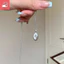 Dây chuyền xương đòn hình bát giác ngôi sao màu cà phê, chi tiết kim cương - Phong cách cá tính