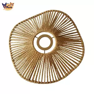 Boho Tay Dệt Đèn Mộc Mạc Trần Đèn Trang Trí Mặt Dây Chuyền Bóng Đèn Cho Phòng Ăn Khách sạn Cafe