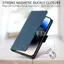 Ốp Lưng Cho Honor 600 Lite Da Cao Cấp Cảm Giác Da Bên Khóa Khe Cắm Thẻ Chống Rơi Vỏ Điện Thoại