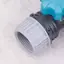 Van điều chỉnh áp suất G3 / 4 '' Có thể điều chỉnh áp suất nước có đồng hồ đo áp suất Bộ điều khiển tưới vườn nhà kính