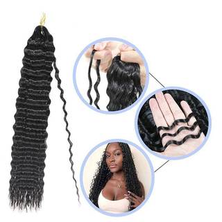 Móc tóc tổng hợp SAFENH với dây nhiệt độ cao, tạo bím tóc xoăn và mở rộng phần mái