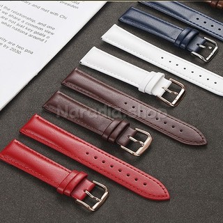 Phát Hành Nhanh 12-24mm Full Size Da Thật Chính Hãng Dây Đeo Đồng Hồ Cho Doanh Nghiệp Rosegold Pin Khóa Dây Đeo Đồng Hồ Nam Nữ Vòng Tay Thay Thế
