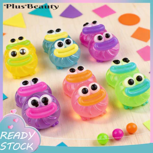 < Pluscloth > 15 Chiếc Hoạt Hình Xúc Xích Miệng Bánh Bao Squishy Đồ Chơi Mắt Lớn Hấp Bun Giảm Căng Thẳng Bóp Fidget Mềm Co Giãn Đồ Chơi Để Bàn Cho Trẻ Em Và Người Lớn Bánh Bao Giảm Căng Thẳng T