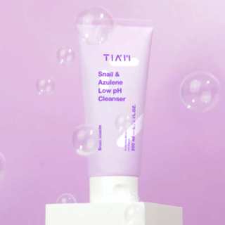 TIA'M Snail & Azulene Low pH Cleanser 200ml