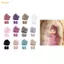 Găng tay chống trầy xước Pealike Bộ mũ bệnh viện bằng vải Cotton ấm áp thoáng khí cho trẻ sơ sinh