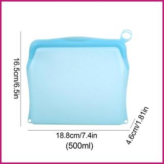 Túi Silicon Để Bảo Quản Thực Phẩm Có Thể Giặt Hộp Bảo Quản Thực Phẩm Túi Rau Củ Tủ Lạnh Di Động Snack shopidaevn
