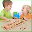 Bàn Cà Phê Trò Chơi Đá Châu Phi Di Động Có Thể Gập Lại Bảng Gỗ Thủy Tinh Mancala Bộ Đá Cẩm Thạch Di Động Trò Chơi saixit2vn