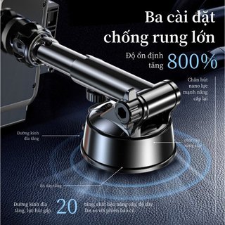Giá Đỡ Điện Thoại Ô Tô 3 Trong 1 Xoay 360 Một Tay Sử Dụng Đa Năng Phù Hợp Với Bảng Điều Khiển Thông Hơi Chịu Nhiệt Gắn