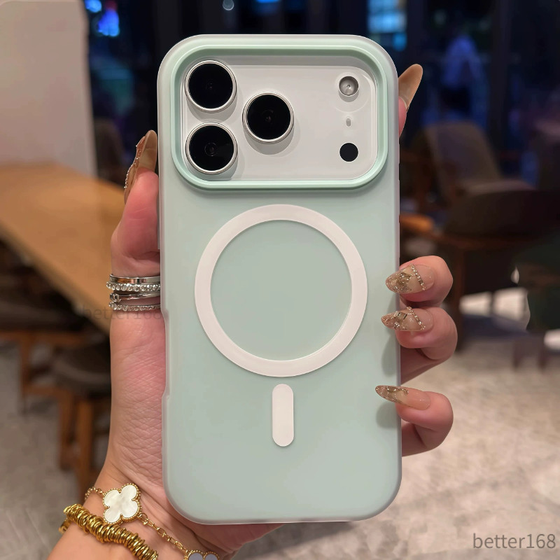Ốp Lưng Từ Tính Cho IPhone 16 15 14 Pro Max Nhiều Màu Chống Sốc Bảo Vệ Camera Thời Trang Cao Cấp