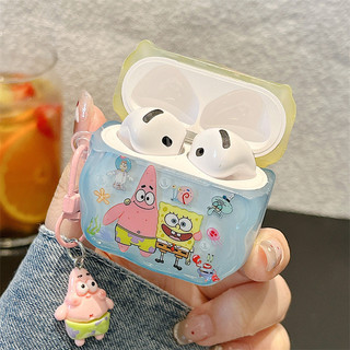SpongeBob SquarePants cho Airpods4 Airpod 1 / 2 3 Pro Pro Pro2 pro3