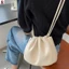 Túi đeo chéo xếp li dành cho nữ - Ví làm việc thông thường có dây đeo có thể điều chỉnh