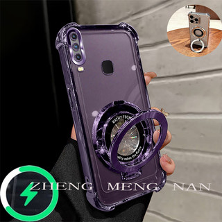 Thích hợp cho ốp điện thoại Vivo Y11 Y12 Y15 Y17 Y19 Di động có dây đeo vỏ mềm chống rơi TPU 0045