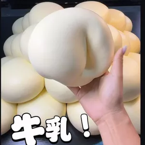 Siêu Ướt Mềm Mại Chậm Rebound hachimi Siêu Lớn Sữa Hấp Bun Sinh Viên Lớp Làm Việc Pinch Dễ Thương 4.28
