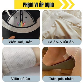 Miếng Dán Cổ Áo Sơ Mi Chống Bẩn Và Mồ Hôi Dán Mũ Bảo Hộ Tiện Dụng