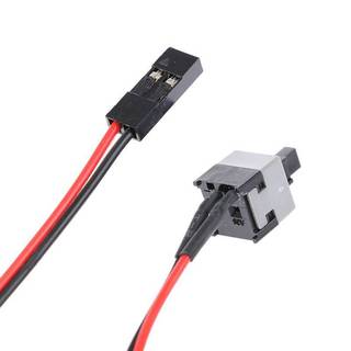 Cáp chuyển đổi nút nguồn VRZ 10pcs50cm cho công tắc PC Đặt lại nút nhấn máy tính HOT