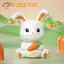 HFTOY Bunny Piggy Bank Hình Hộp Tiết Kiệm Tiền Tượng Động Vật Thủ Công Hộp Tiết Kiệm Cho Kệ Nhà Để Bàn Phòng Ngủ Quà Tặng Sinh Nhật ~