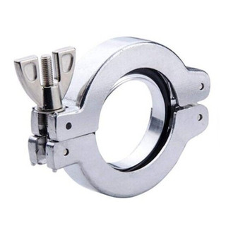 [Fuxin] Bộ kẹp chân không bằng thép không gỉ 304 KF16 KF25 KF40 KF50 Giá đỡ cao su