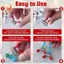 Nút chặn hạt 8 miếng để làm đồ trang sức Đầu dây hạt để ngăn hạt thép lò xo rơi, dụng cụ đính cườm