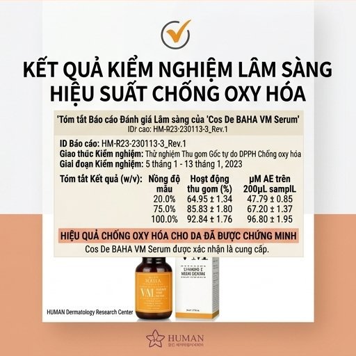 COS DE BAHA Vitamin C E Ferulic Serum 30ml - Làm sáng da chống oxy hóa mạnh mẽ cho làn da rạng rỡ