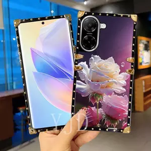 Ốp Lưng Cho Redmi A7 Thời Trang Classics Tím Series Dây Tay Chống Rơi Vỏ Điện Thoại