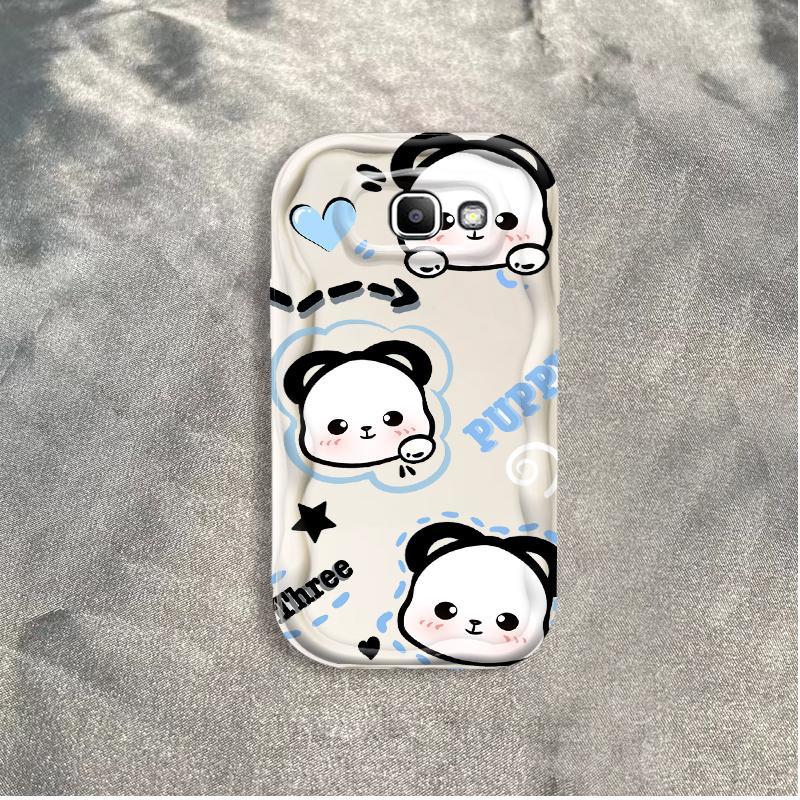 Thích hợp cho Samsung J7 Prime ON7 2016 Bảo vệ 3D TPU mềm Puppy Dog Vỏ điện thoại chống sốc