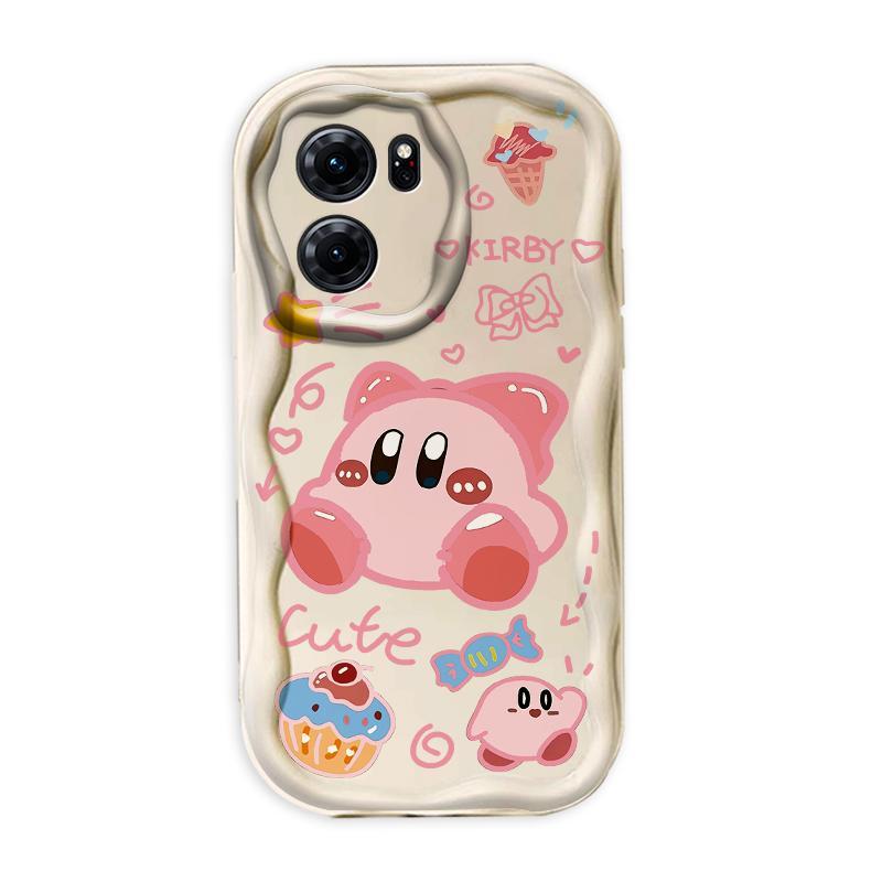Thích hợp cho OPPO A5X A6 Pro A6X 4G 5G 3D Thẩm mỹ TPU mềm Loopy Kirby Vỏ điện thoại chống sốc
