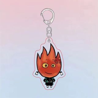 [Mặt dây chuyền] Demon Slayer Forest Ice Hot Man Series Phim hoạt hình vui nhộn Móc khóa Acrylic hai mặt Trang trí mặt dây chuyền Anime