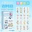 Chiikawa PVC Màu Cửa Sổ Kính Đánh Dấu Trang Hộp Mù – 24 Chiếc, Văn Phòng Phẩm Học Tập Kawaii