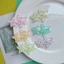 Set Charm Sao Biển Resin Trong Suốt Pastel Xanh Hồng Vàng Cute Trang Trí DIY Làm Vòng Tay Kẹp Tóc Phụ Kiện Biển Dễ Thươn