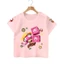 YB1 Super Mario Toad Unisex Xu Hướng Thời Trang Mùa Hè Áo Thun Anime Tay Ngắn Top BY1