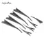 AqToCna 4 Kẹp Tóc Kim Loại Dài 12,5Cm Hoa Rỗng Giả Kẹp Tóc Phụ Kiện Tóc Du Răng Nơ Hairgrips Làm Tóc Salon Đầu Kẹp AqToCna