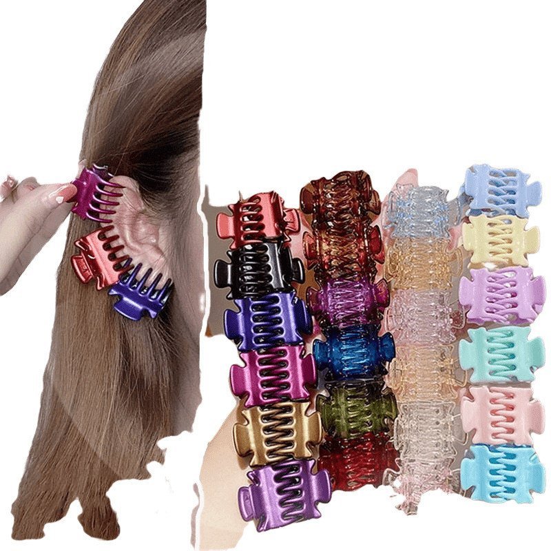Làm Đẹp Tai Kẹp Tai Bấm Huyệt Nhỏ Đen Nổ Tóc Đầu Trang Sức Lớn Xuyên Biên Giới